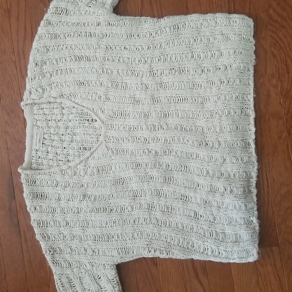 Urban Outfitters Cream Distressed Knit Sweater - Picture 5 of 8